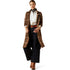 Ariat Ballston Ladies Cardigan - Sorrel Horse Plaid